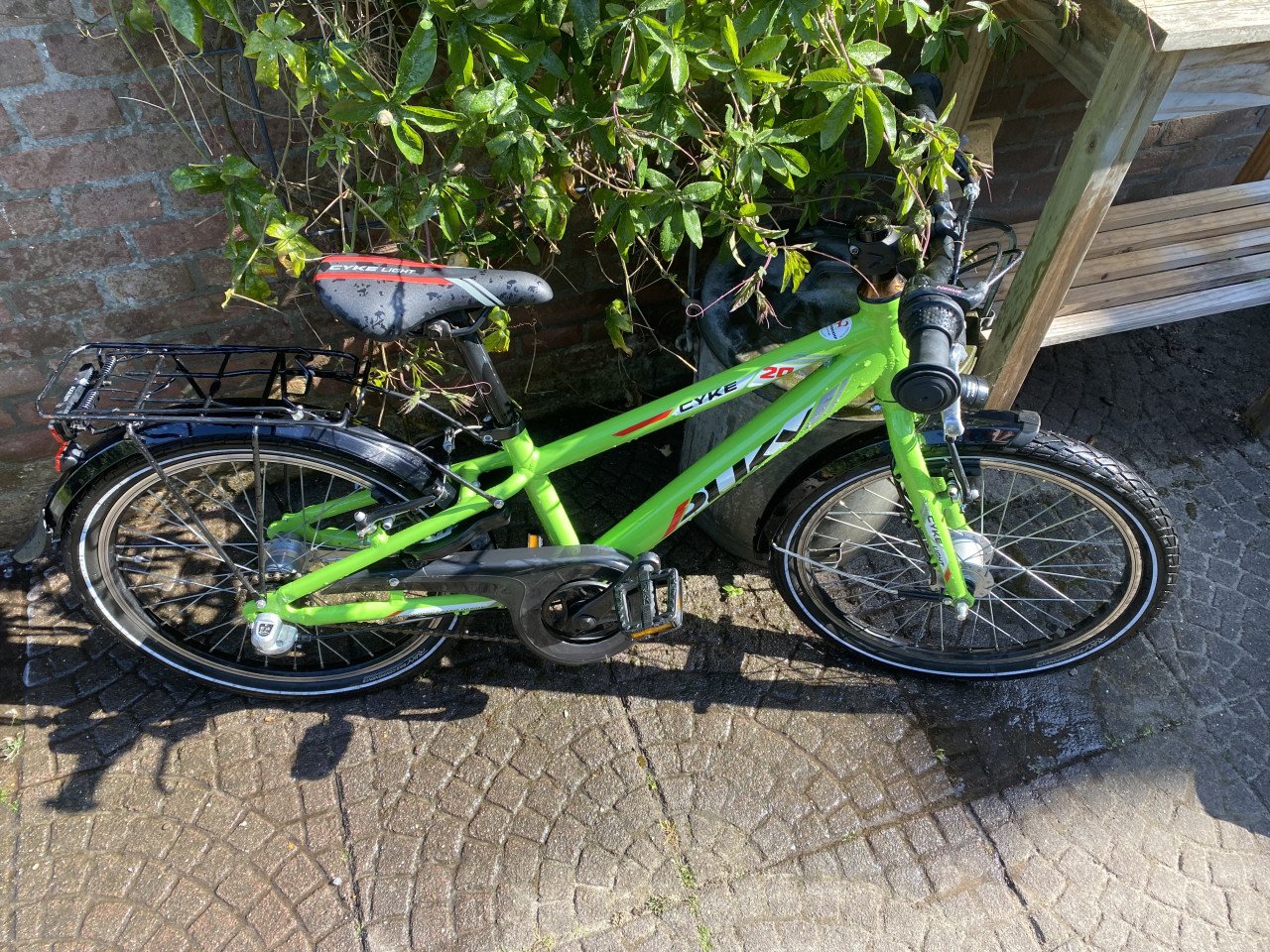 Jongens fiets