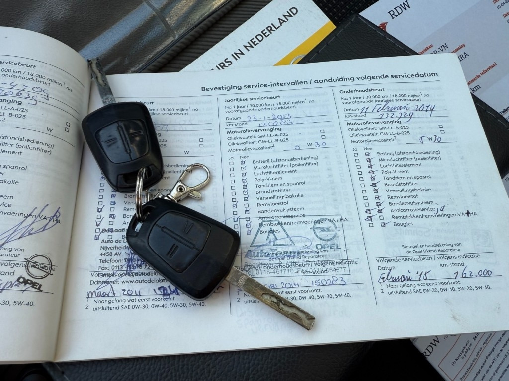 Opel Zafira 1.8 business 7 persoons