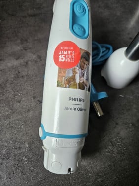 Zgan krachtige Philips Jamie Oliver HR1680/00 - Staafmixer van metaal