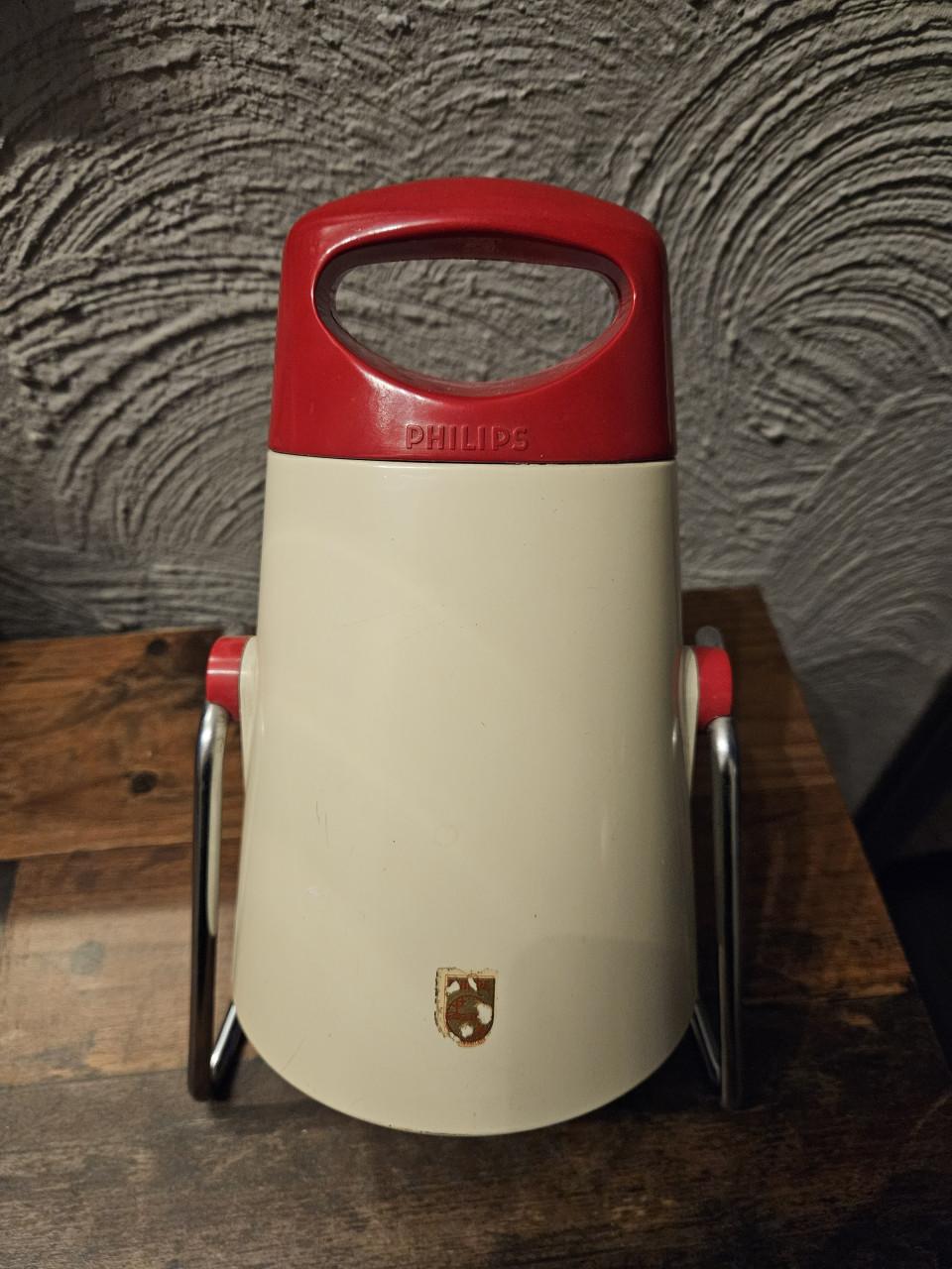 Vintage werkende Philips Infrarood warmte lamp - Jaren 60