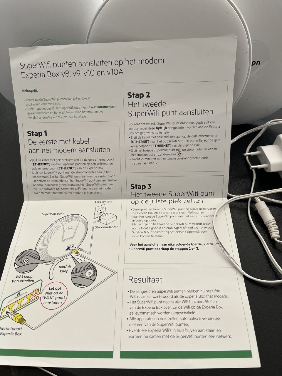 Wifi versterker(s) KPN SUPERWIFI punten