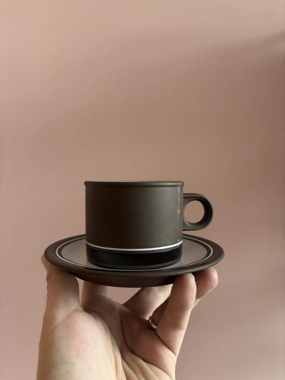 Vintage Hornsea Contrast servies ontworpen Martin Hunt