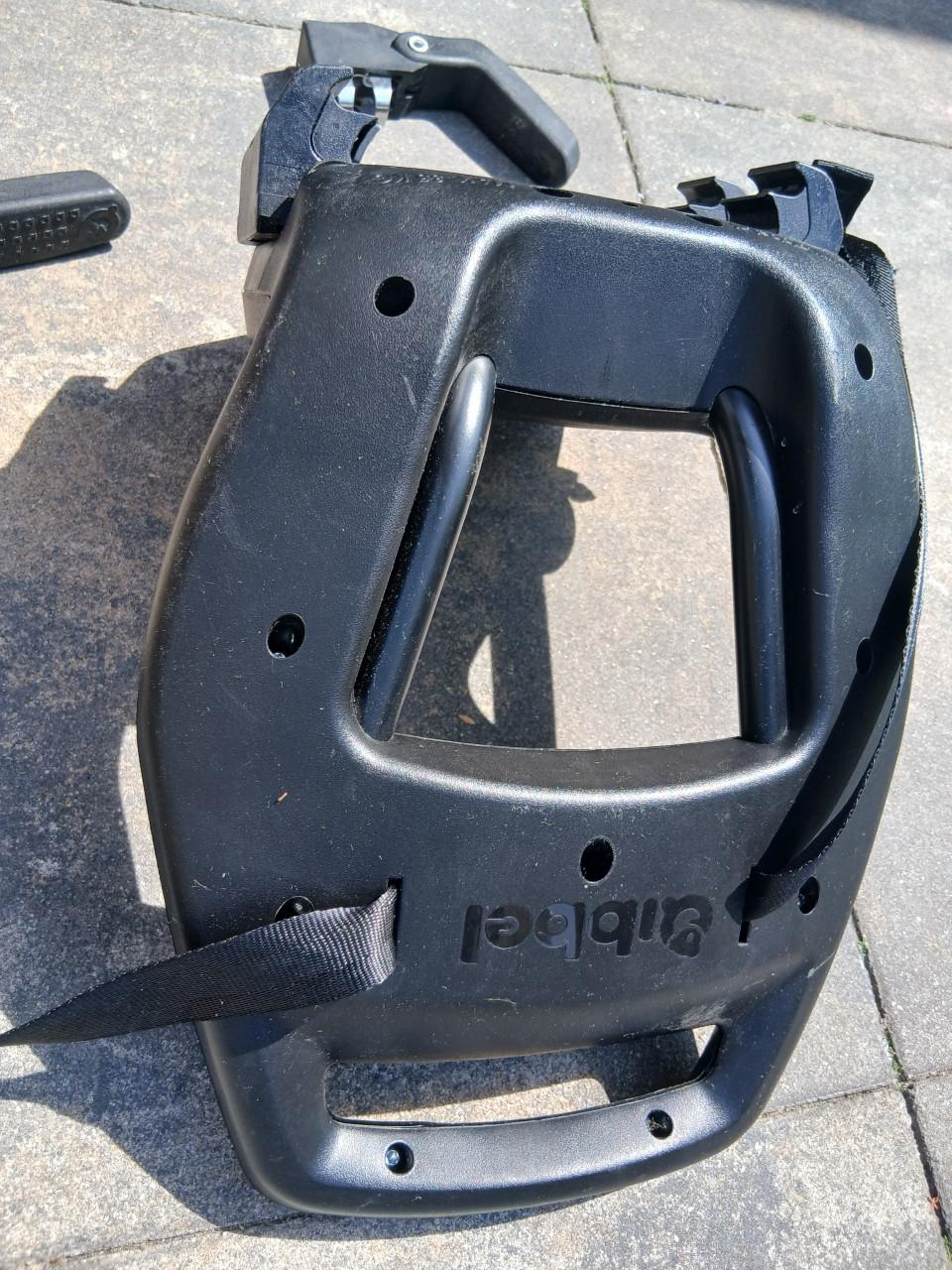 Fietsstoeltje met voetensteunen