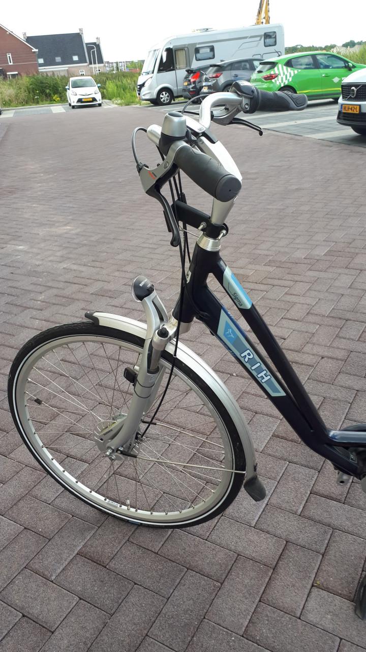 Damesfiets met lage instap