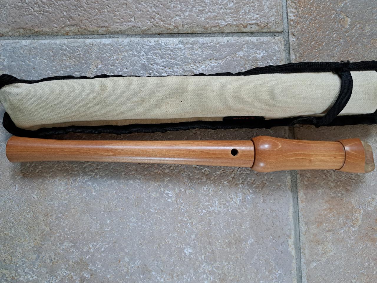 2 HOUTEN BLOKFLUITEN : AURA EN ZAMIR