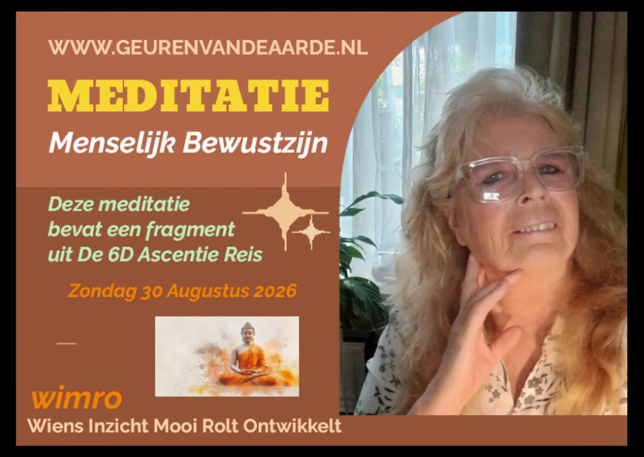GA ZONDAG MEE OP REIS door de diepere lagen van het menselijk bewustzijn!
