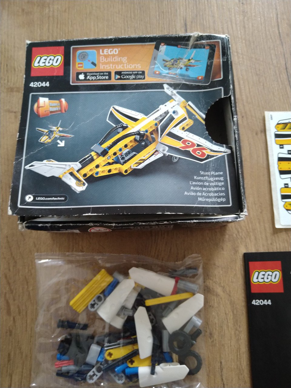 Lego vliegtuig 42044