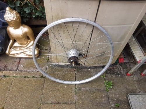Gazelle 28 inch nexus achterwiel, 7 speed, rollerbrake rem