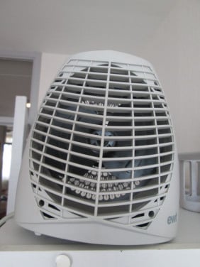 Klein ventilator kacheltje