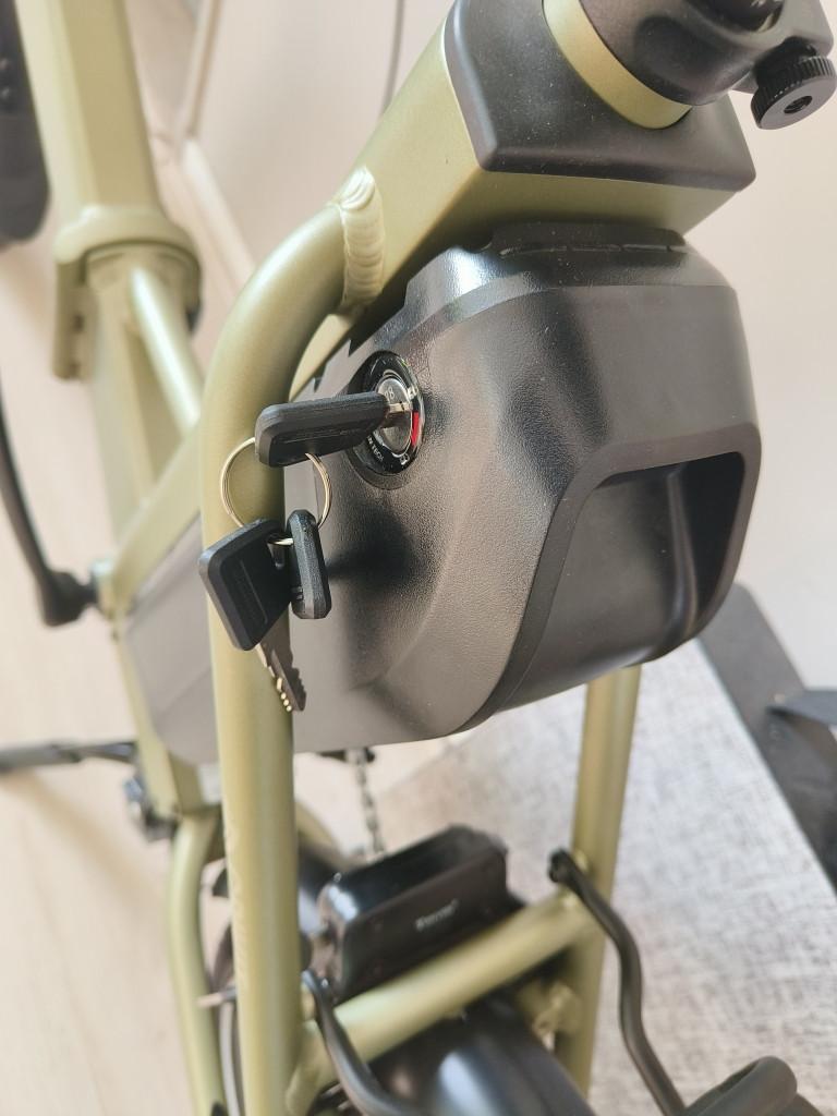 LIDL X530 vouwfiets, LG accu, 80 km, rijk uitgerust, nieuw