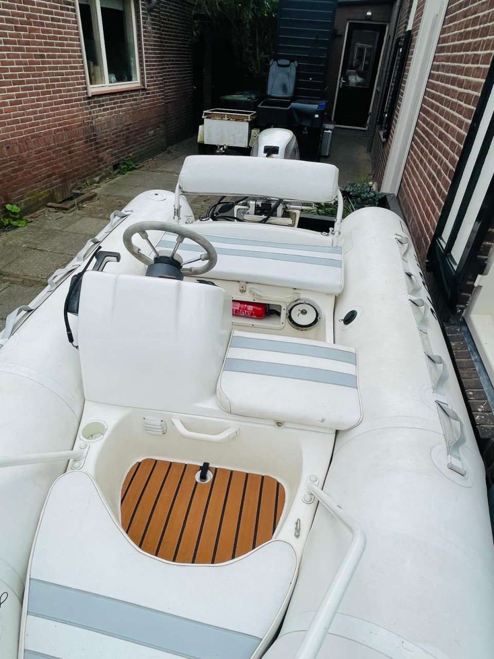 Zodiac Yachtline Deluxe 340 met Honda 20pk viertakt en trailer
