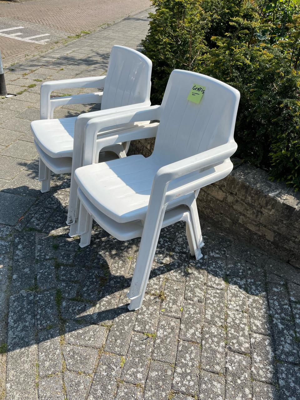 4 Tuinstoelen