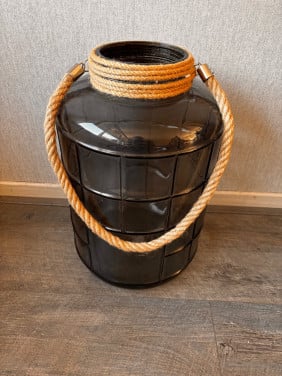 Glazen sierpot