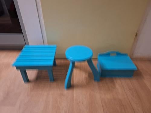 3 x turquoise
