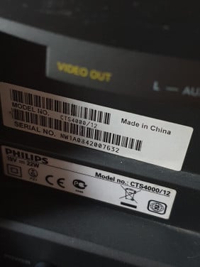 Zgan DVD Video Philips CTS4000 Compact Home Theatre Systeem...