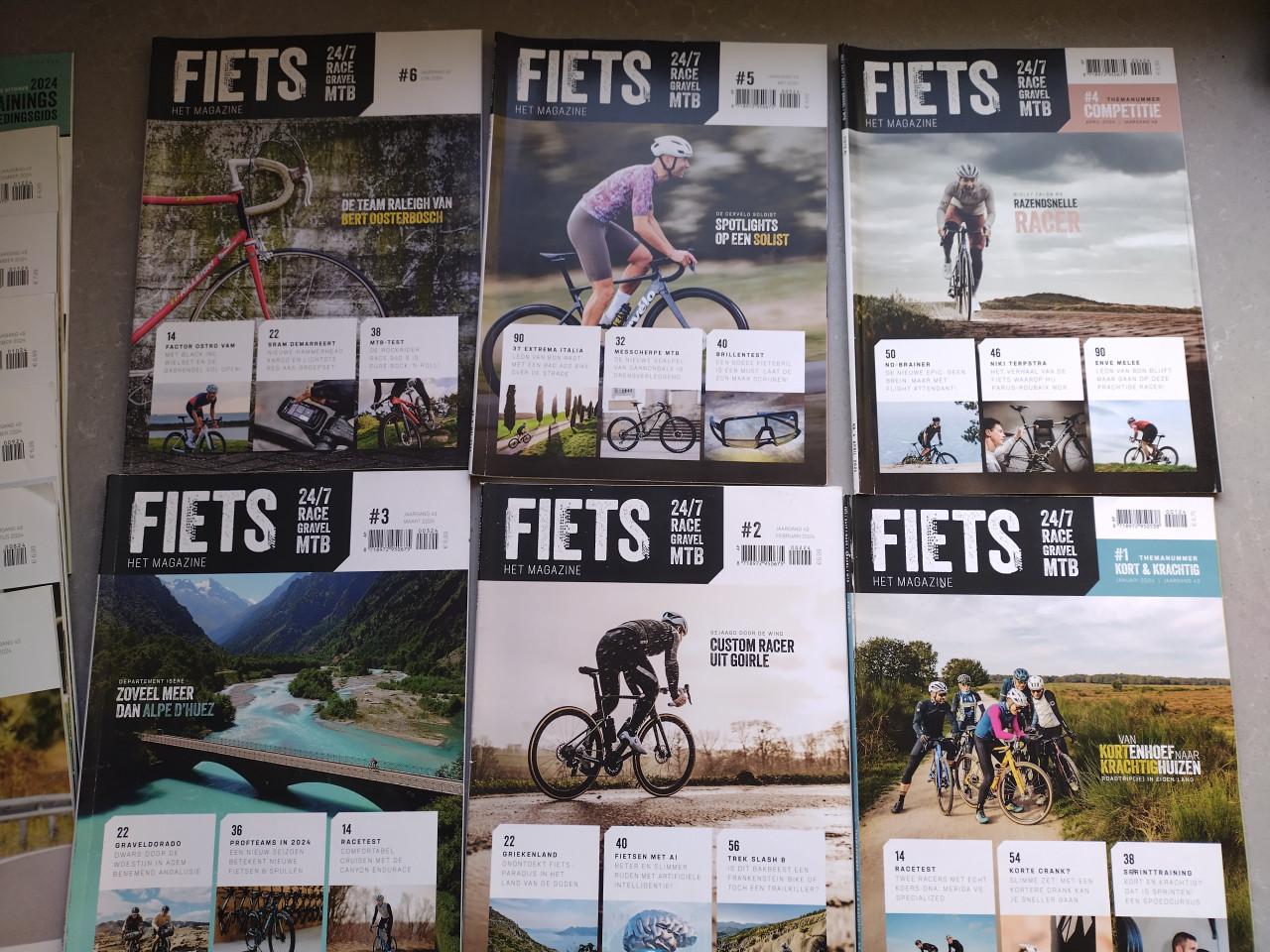 Fiets Tijdschriften complete jaargang 2024
