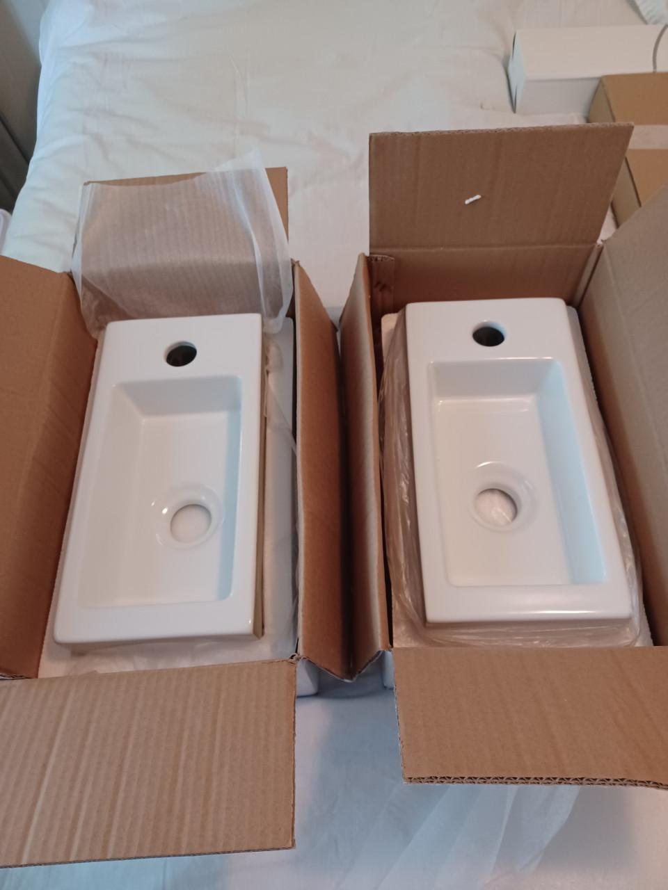 Wastafel, handenwasser toilet