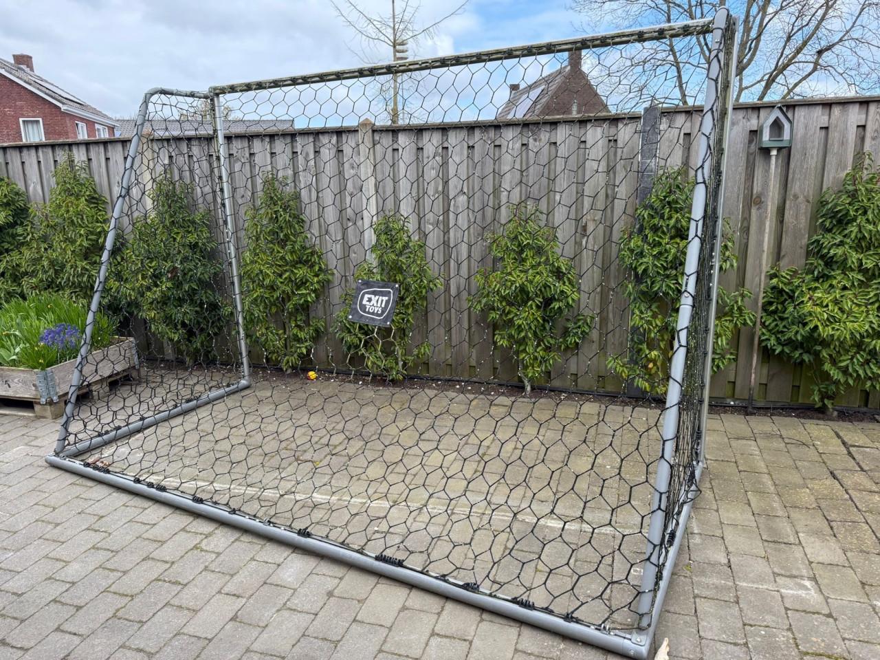 Voetbaldoel aluminium 300x200cm Exit
