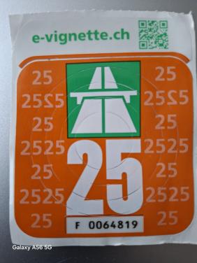 Wegen vignet  Zwitserland