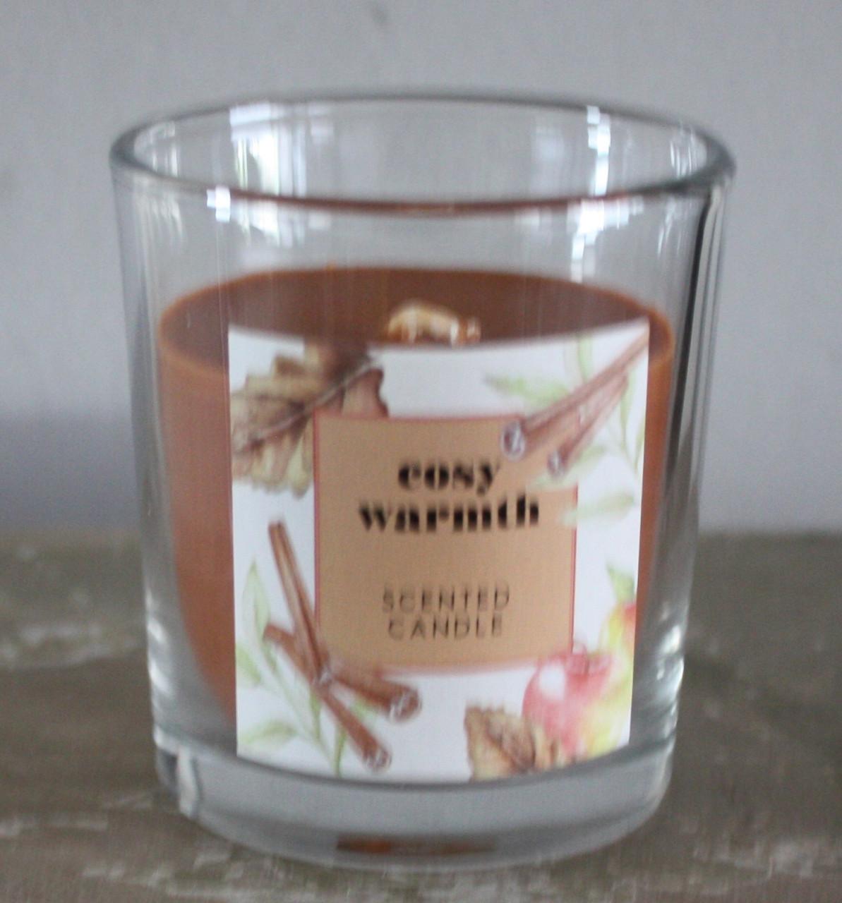 Nieuwe geurkaars geur cosy warmth appel kaneel