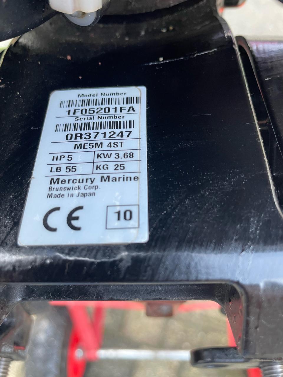 Mercury 8 pk en mercury 5 pk