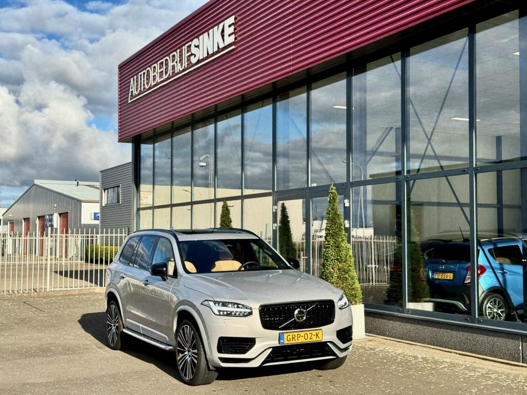 Volvo XC90 2.0 t8 recharge awd ultra dark 22" leder luchtvering massage