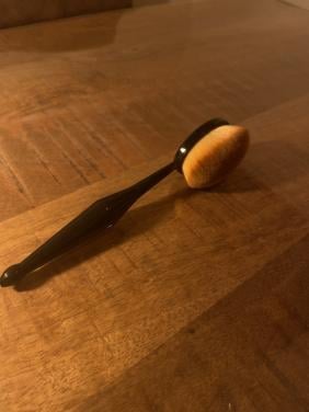 Nieuwe grote ovale make-up kwast