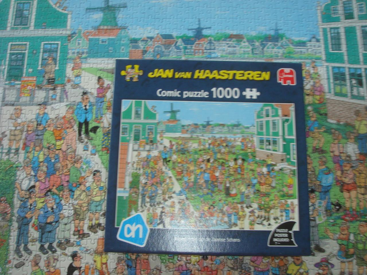 Te koop Complete Albert Heijn puzzel Zaanse Schans 1000 stukjes