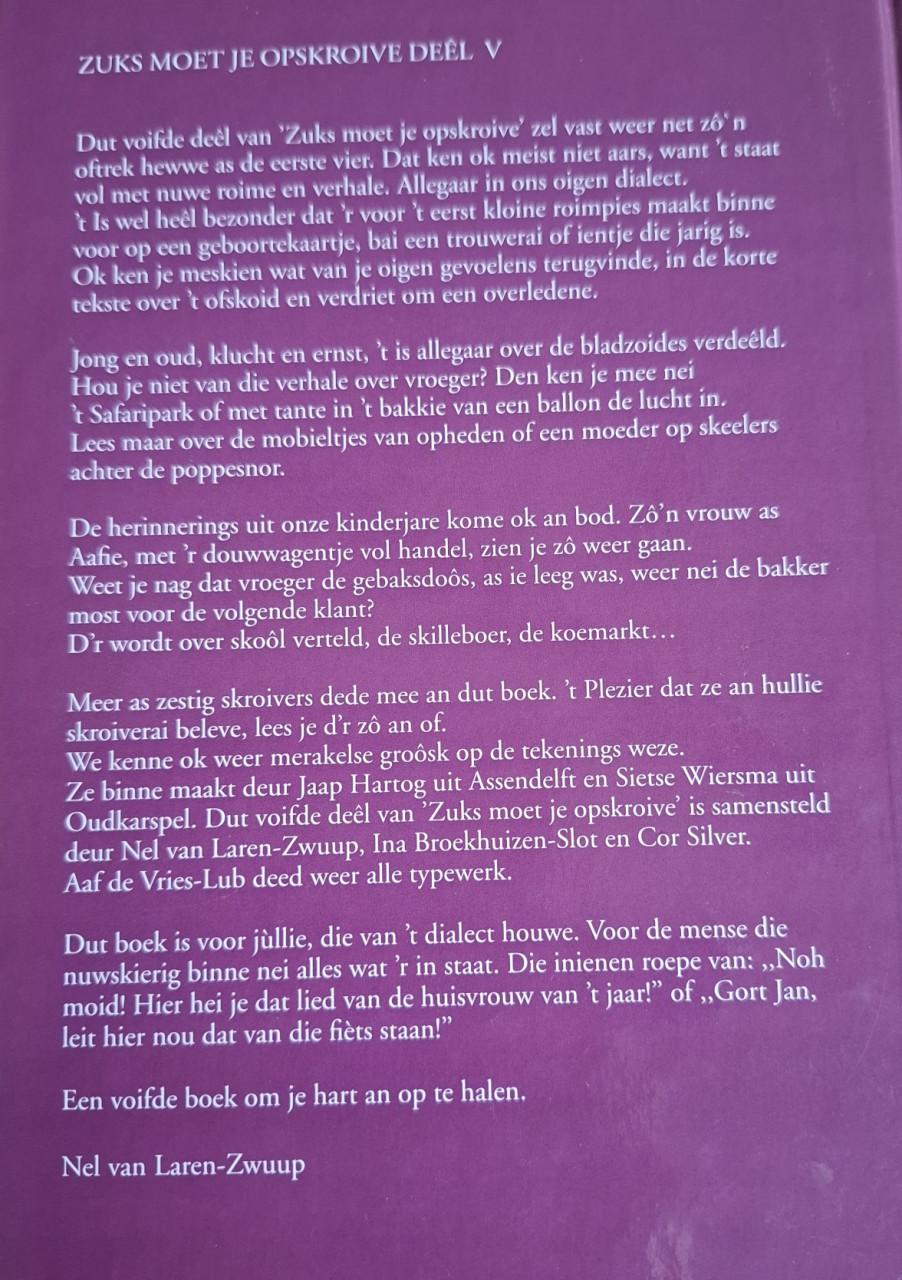 Zuks moet je opskroive; Deel 2; - WestFriese verhale roime, annekdotes ...