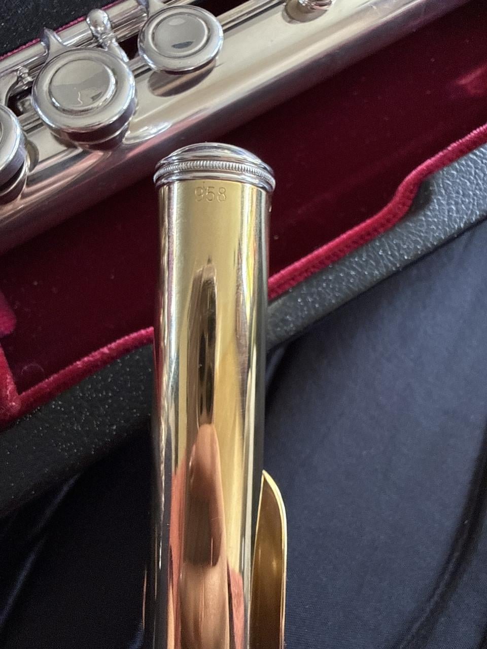 Dwarsfluit Azumi AZ2000E met vergulde ALTUS kop