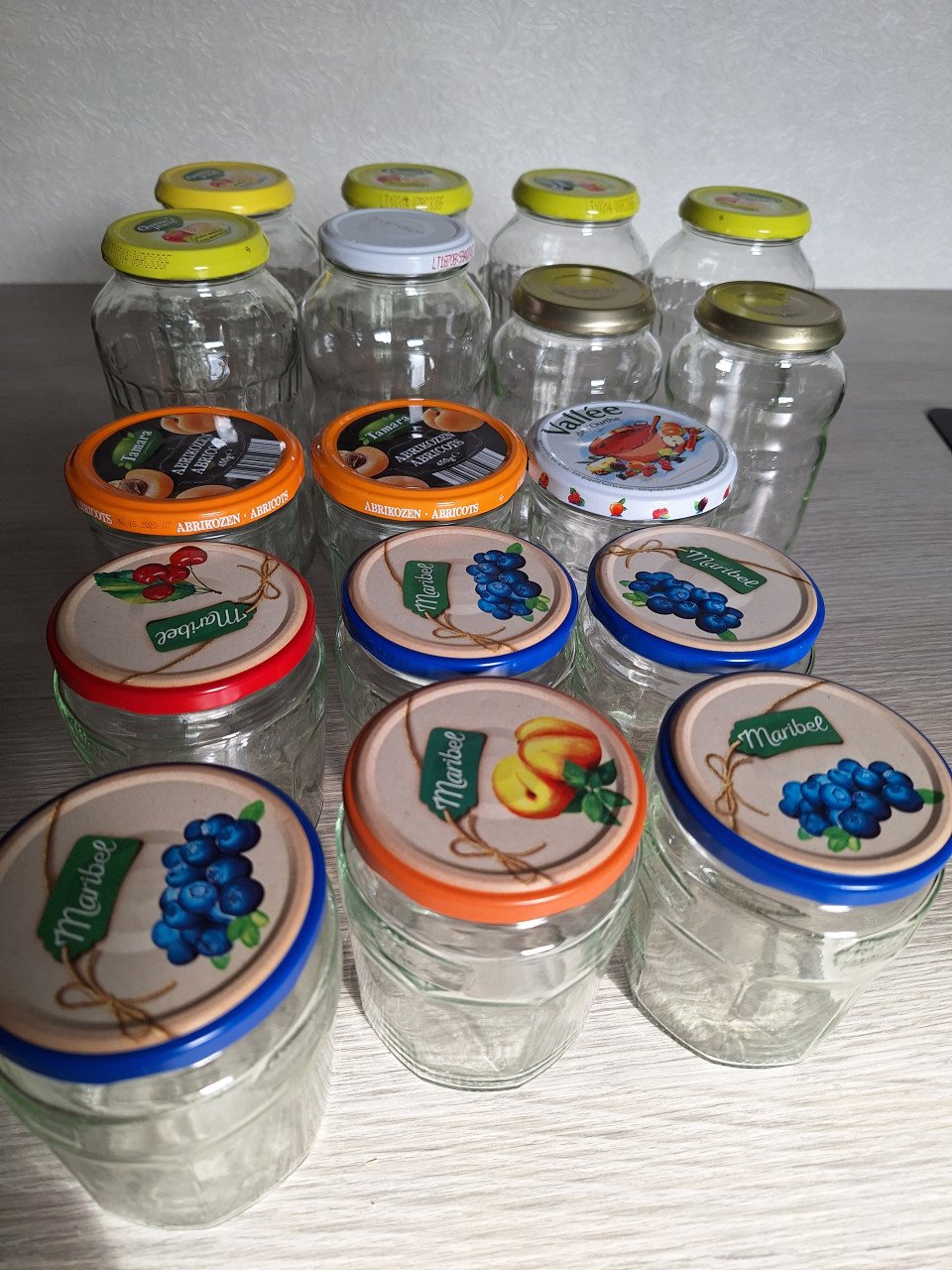 Glazen potjes GRATIS