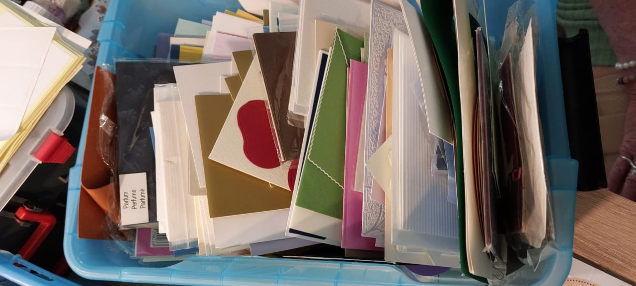 3D knipvellen, stickers, karton, enveloppen, etc
