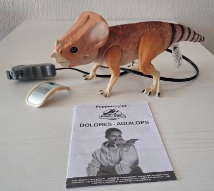 Puppetronics Jurassic World Dolores Dinosaurus robot