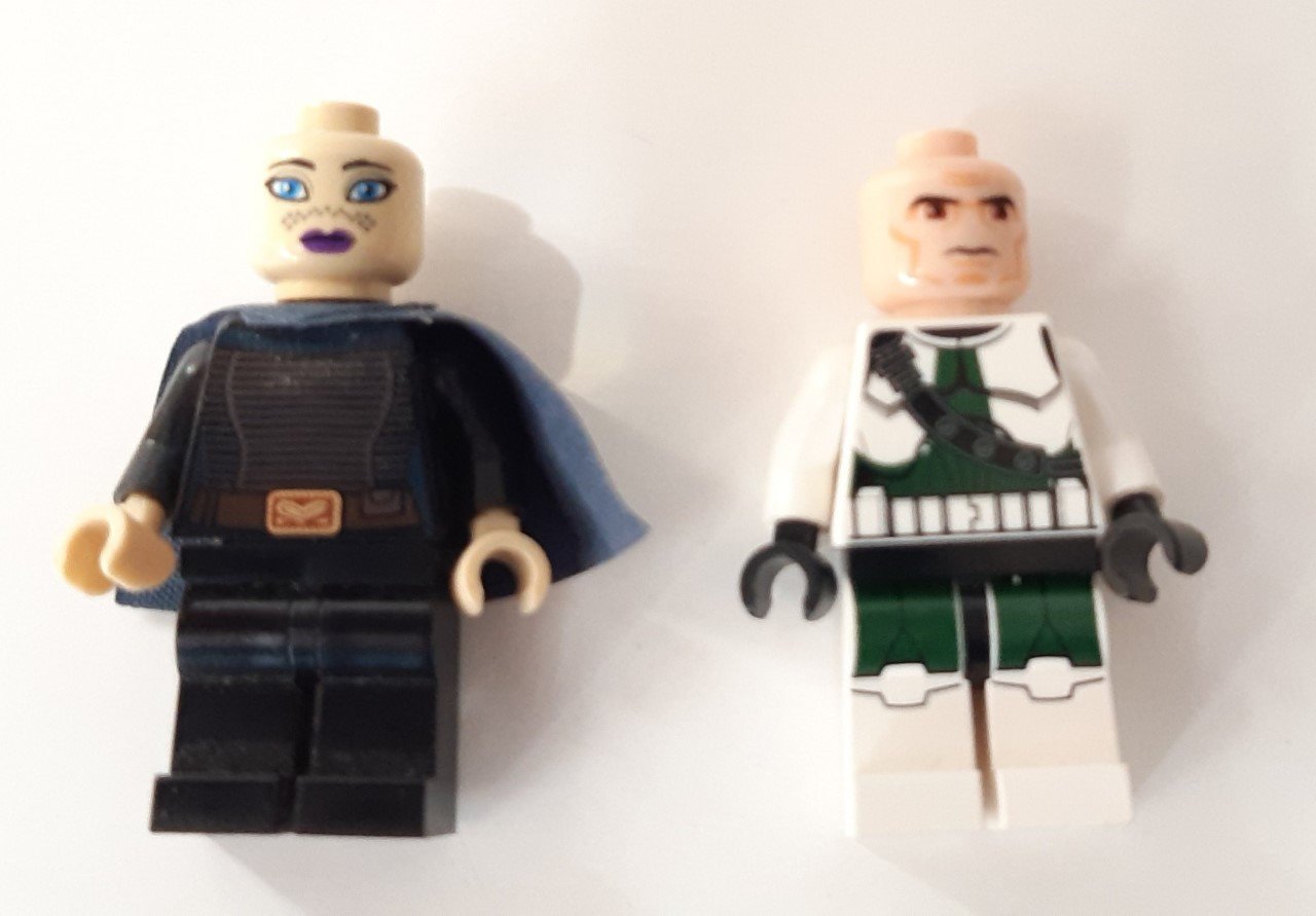 Lego Star Wars 9491: Genosian Cannon met alle minifiguren