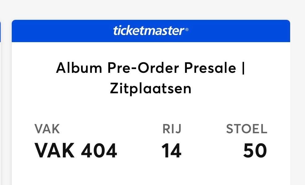 Harry Styles Concert - 20 mei - Twee zitplaatsen