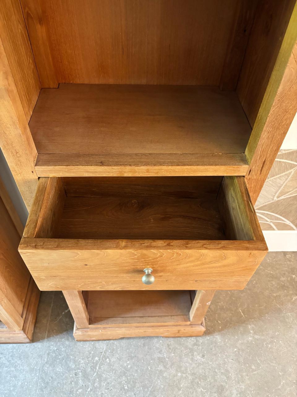 Teakhouten (boeken)kast