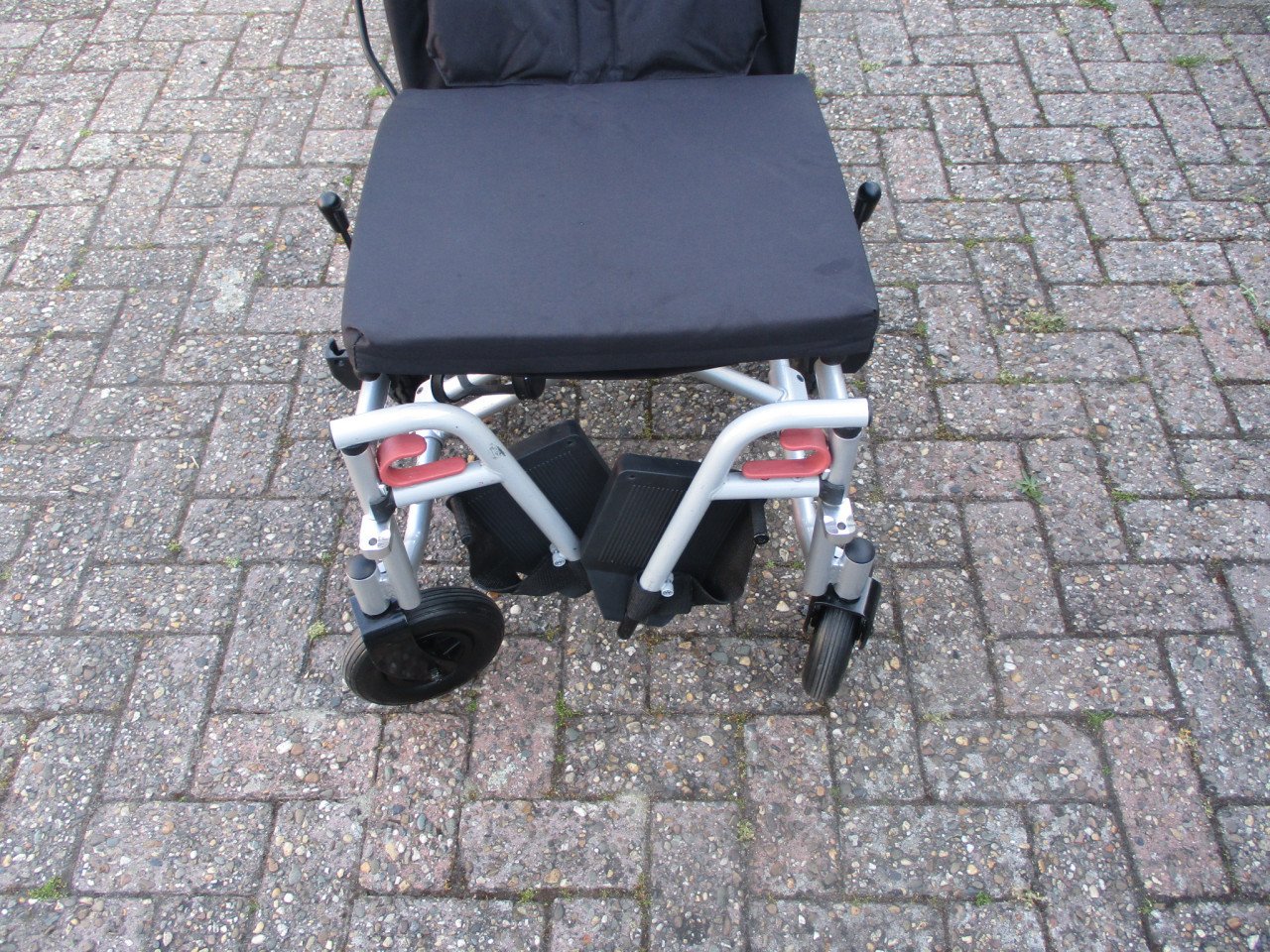 Zgan Excel Qnect opvouwbare elektrische rolstoel + nieuwe accu,s en oplader