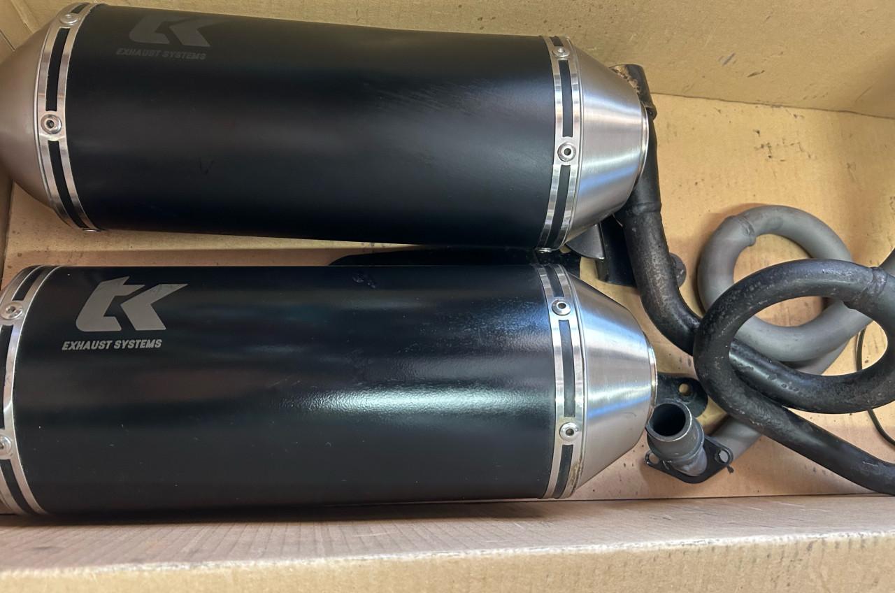 Uitlaat ovaal Gmax Piaggio Zip 4t [euro4/5] Turbokit