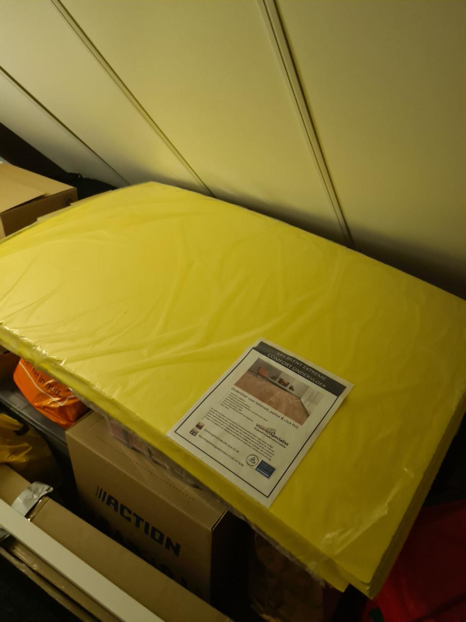 Ondervloer geluiddempend (bieden)