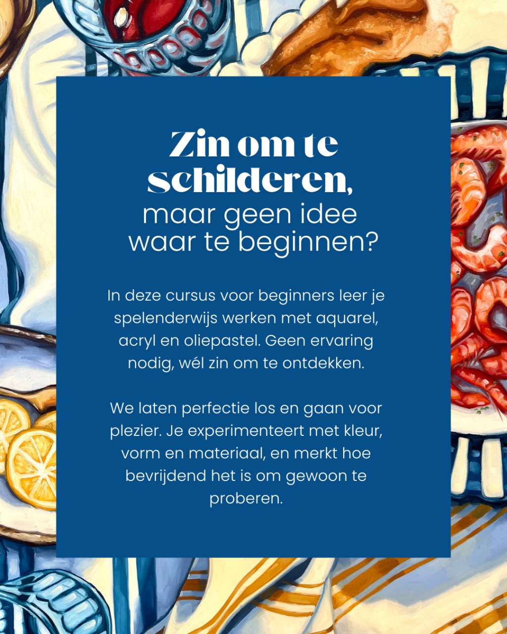 Schildercursus voor beginners in Goes
