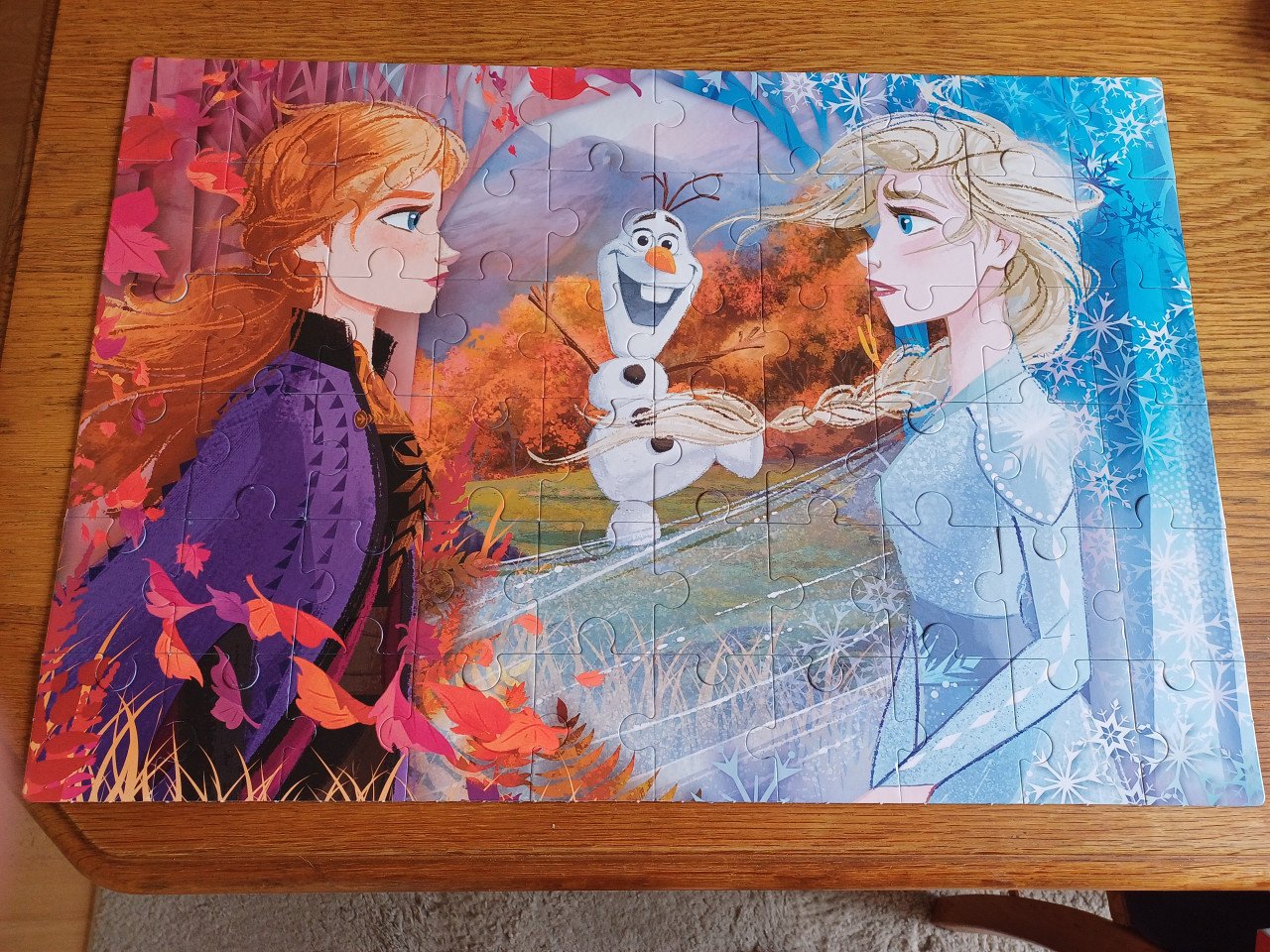 Frozen puzzel