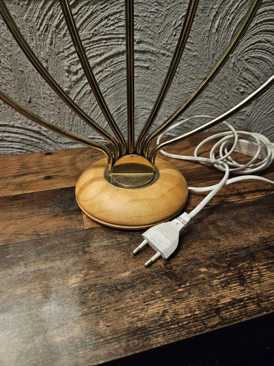 Vintage elektrische kandelaar met 7 kaarsen, afkomst Zweden