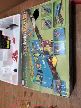 Playtrain feller en playmobiel