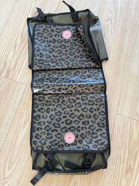 Fietstassen From PB with love (Patty Brard) groen panter (nieuw)