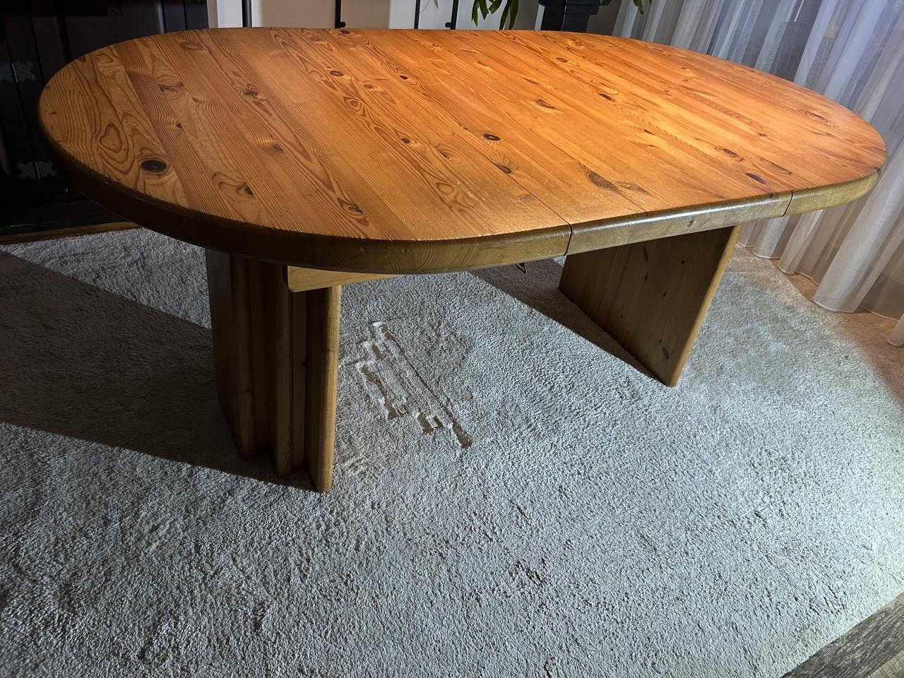 Massief grenen eettafel