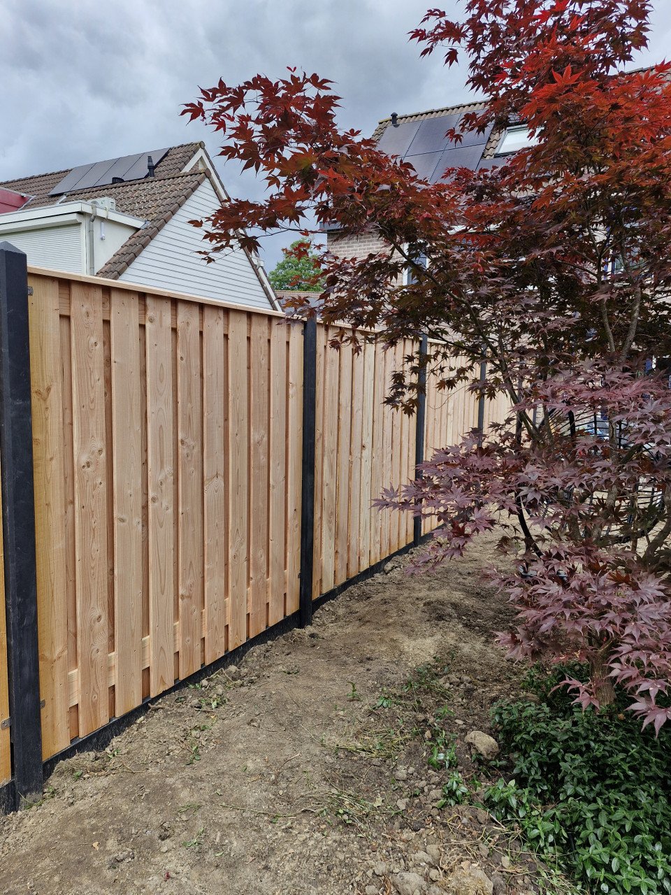 HOUT BETON SCHUTTING INCL PLAATSING