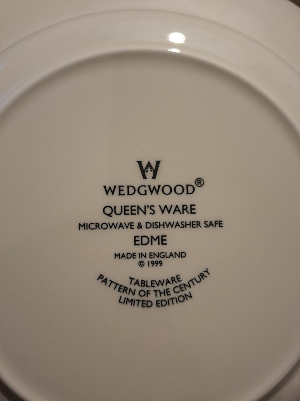 Wedgwood Queen´s ware EDME (vaatwasser en magnetron bestendig)