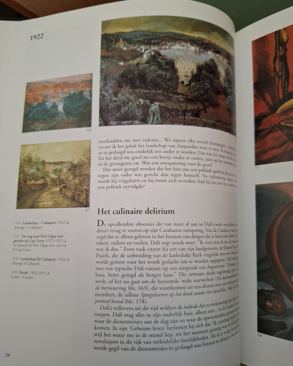 Salvador Dali, 1904-1989, Het geschilderde werk, Deel 1, 1904-1946