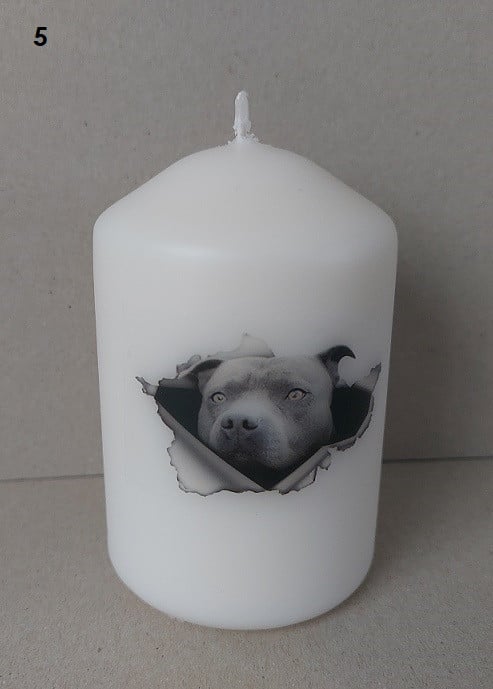 Kaarsen Met Logo's   NIEUW