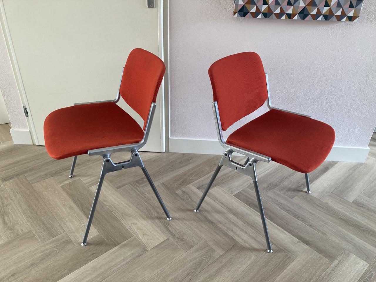 Design stoelen Dsc 106 giancarlo piretti voor Castelli